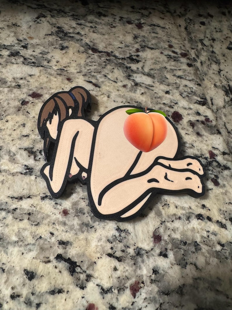 LEWD BENT OVER 3D PRINTED BREAD CLIP