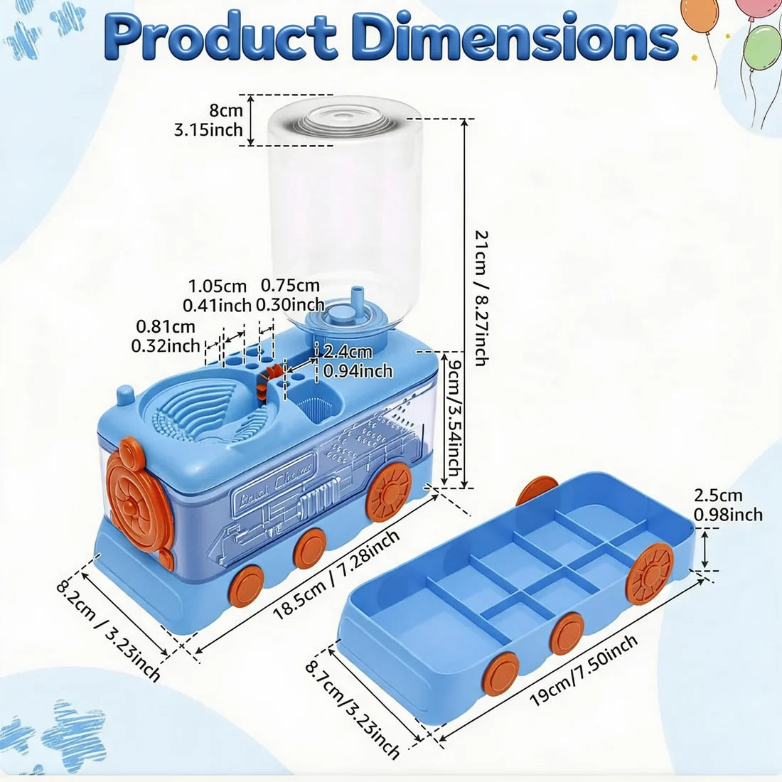 Automatic brush cleaner