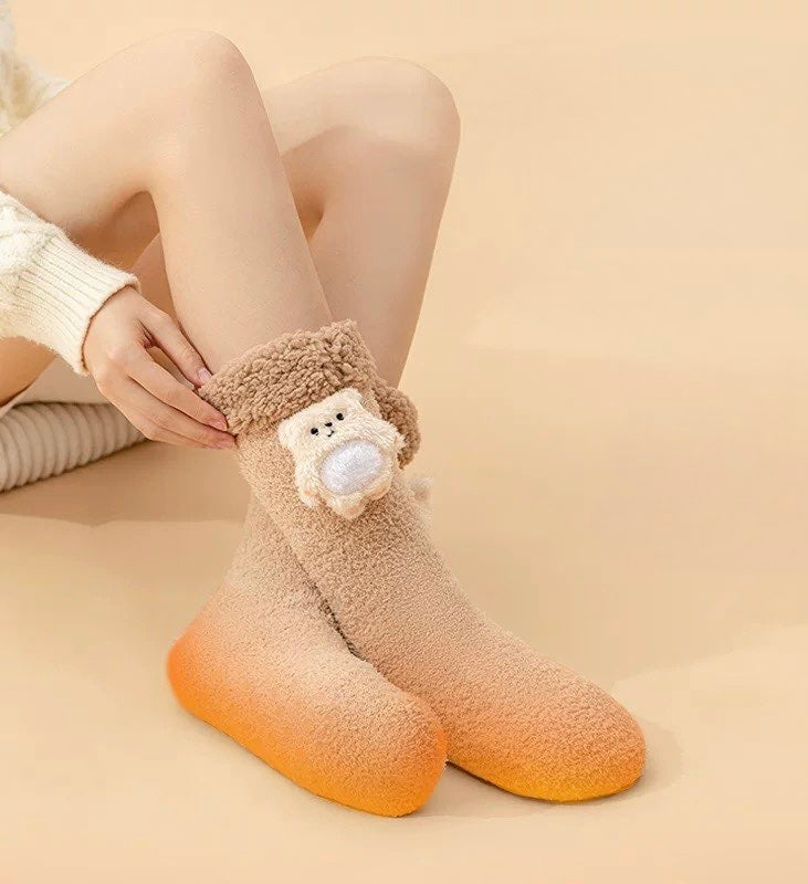 Fuzzy Electric Heated Socks