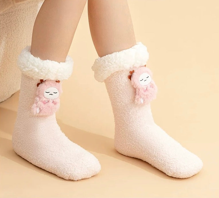 Fuzzy Electric Heated Socks