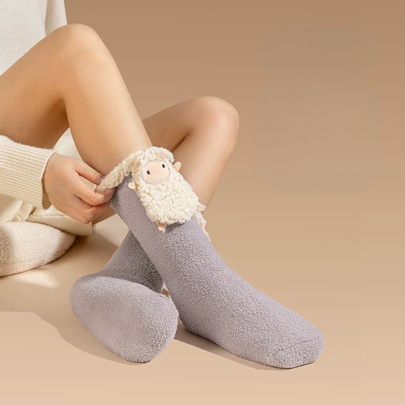 Fuzzy Electric Heated Socks