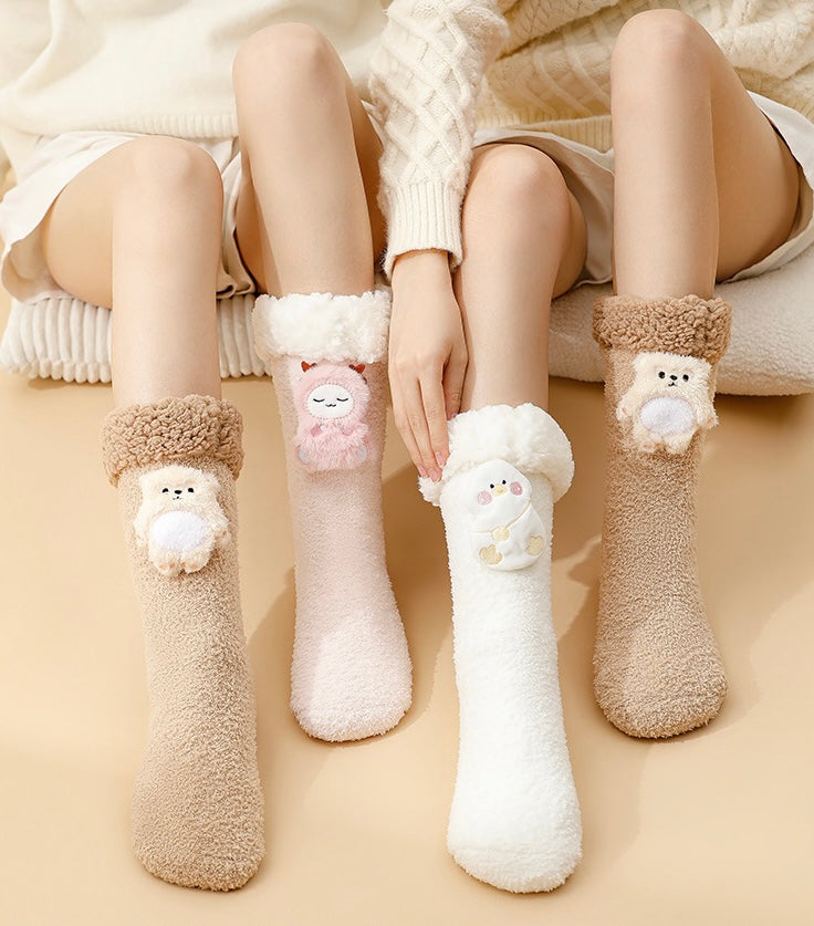 Fuzzy Electric Heated Socks