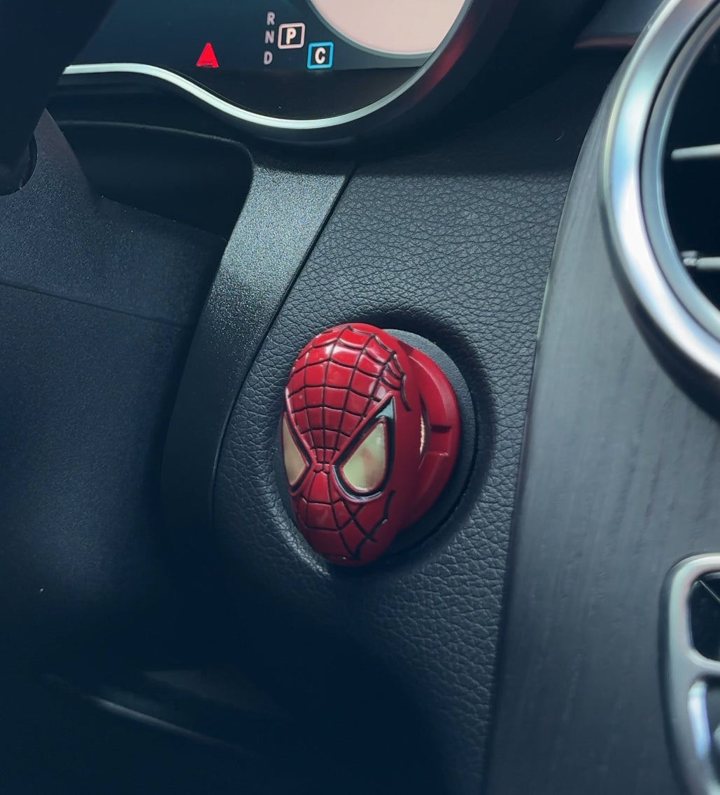 Superhero Car Engine Switch Button