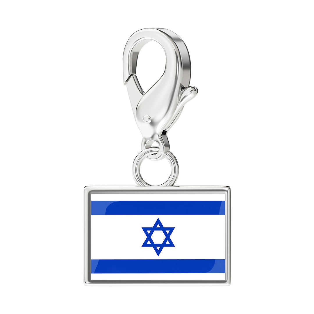 FLAG & MAP CHARMS SET