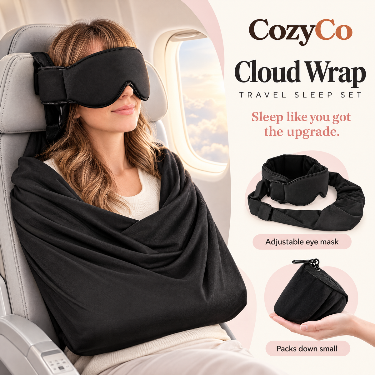Cloud Wrap Travel Sleep Set