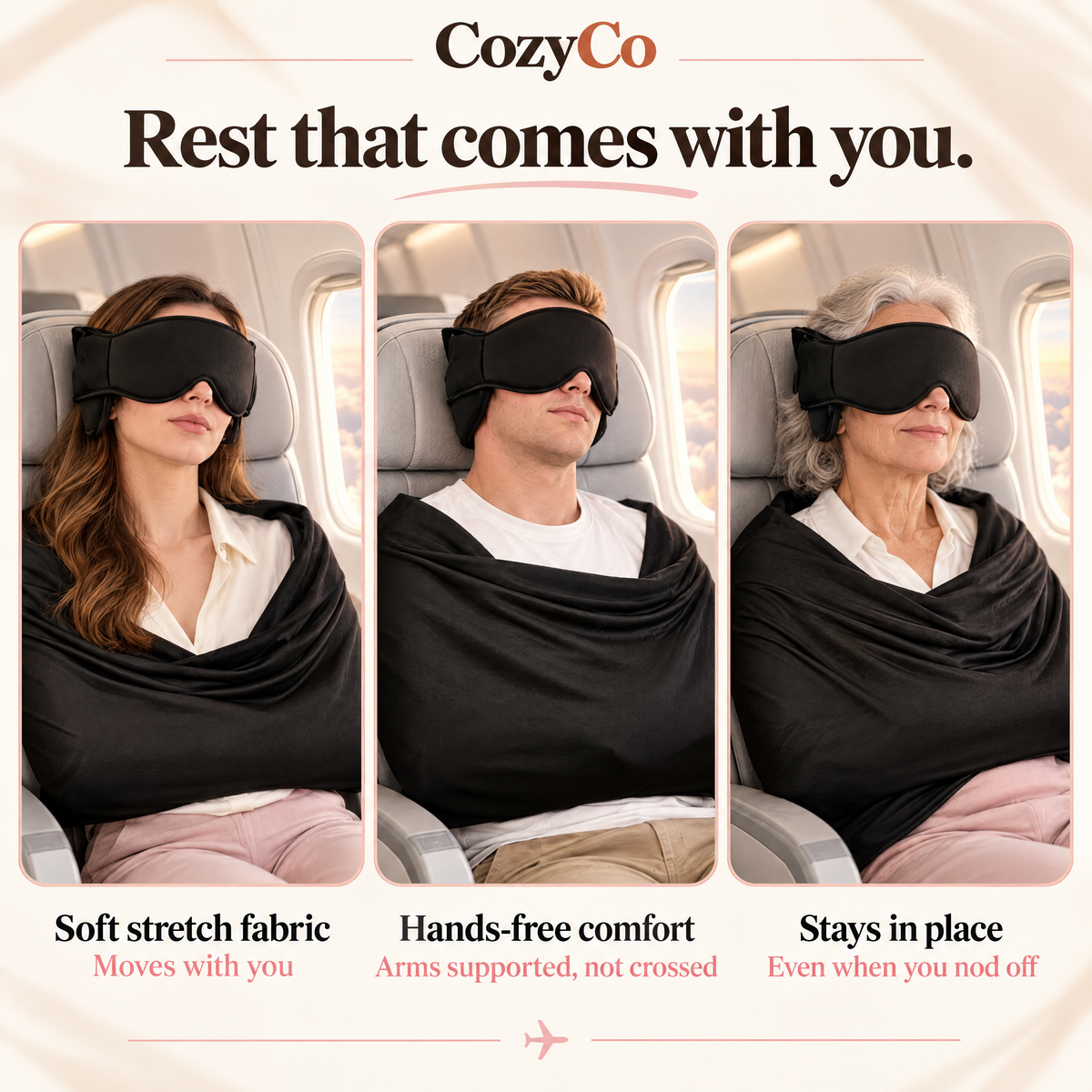 Cloud Wrap Travel Sleep Set
