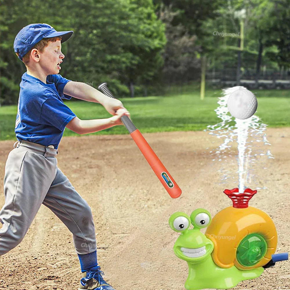 2 in 1 Water Sprinkler Baseball Toy