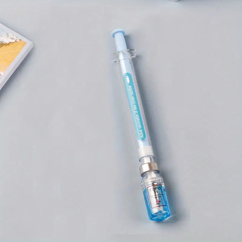 SYRINGE SHAPE SIGNATURE GEL PEN