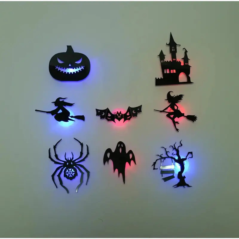 Halloween LED Wall Light Stickers