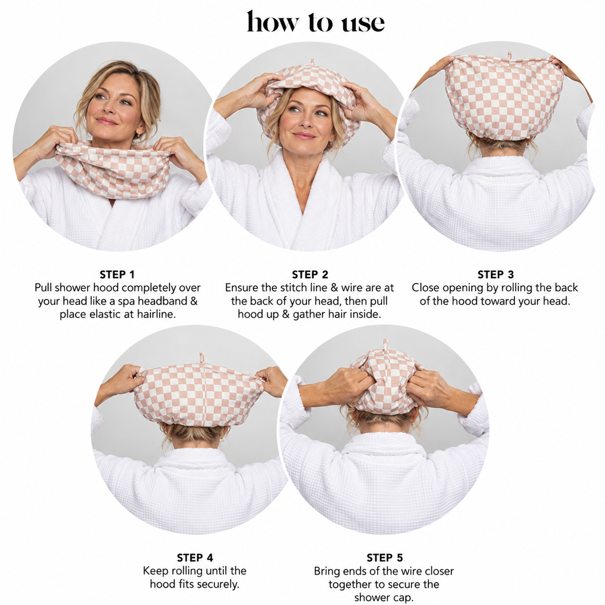 Shower Cap (BUY 2, GET 1 FREE)