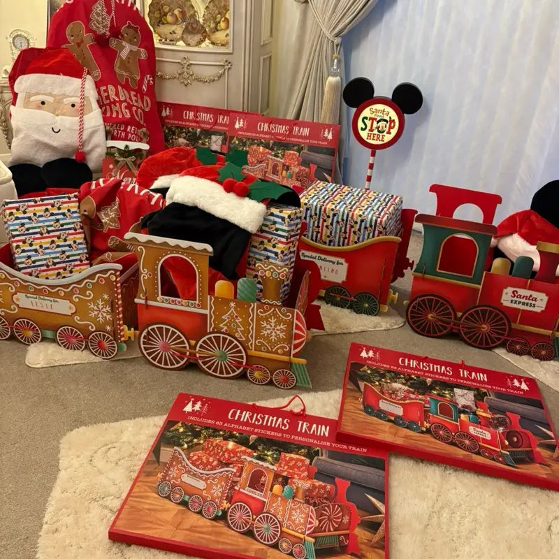 Santa Express Christmas Magic Train Gift Holder