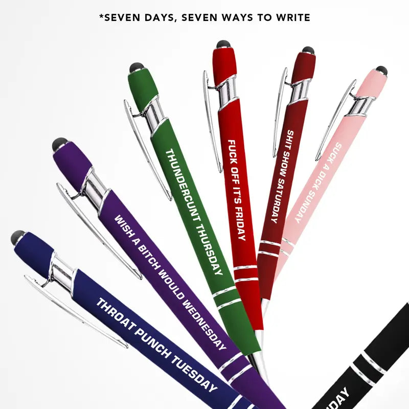 7 Funny Pens
