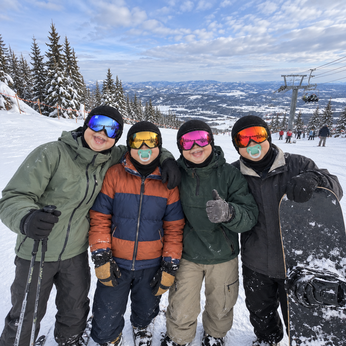 Slope Geezers Mask