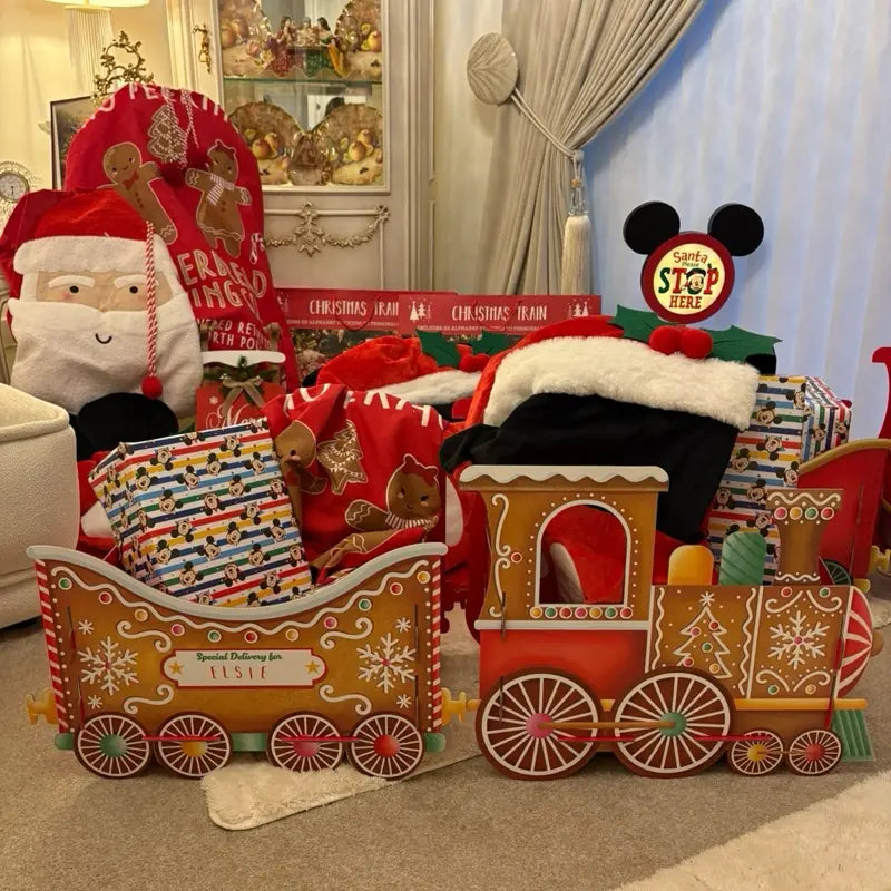 Santa Express Christmas Magic Train Gift Holder