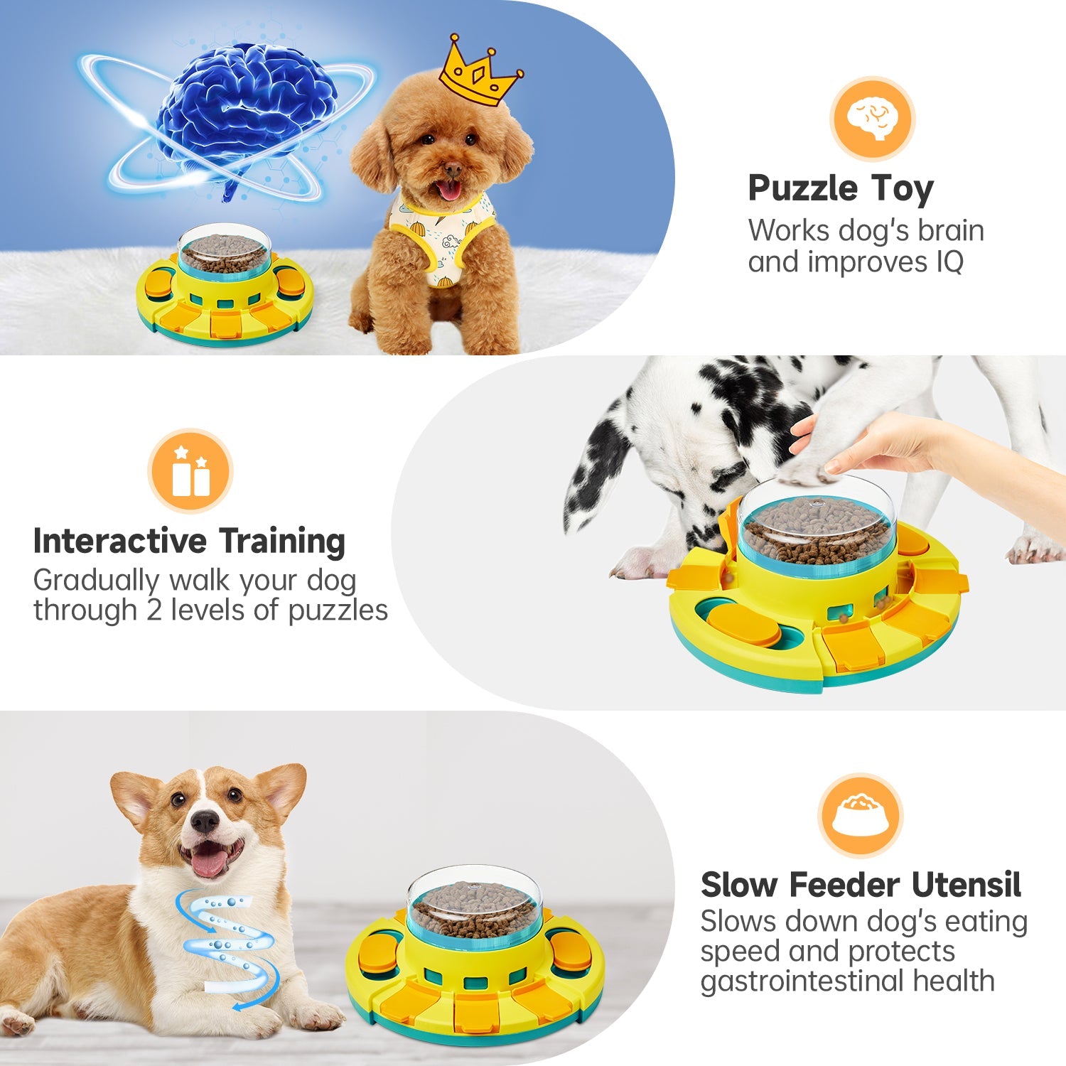 Pet Puzzle Feeder Toy