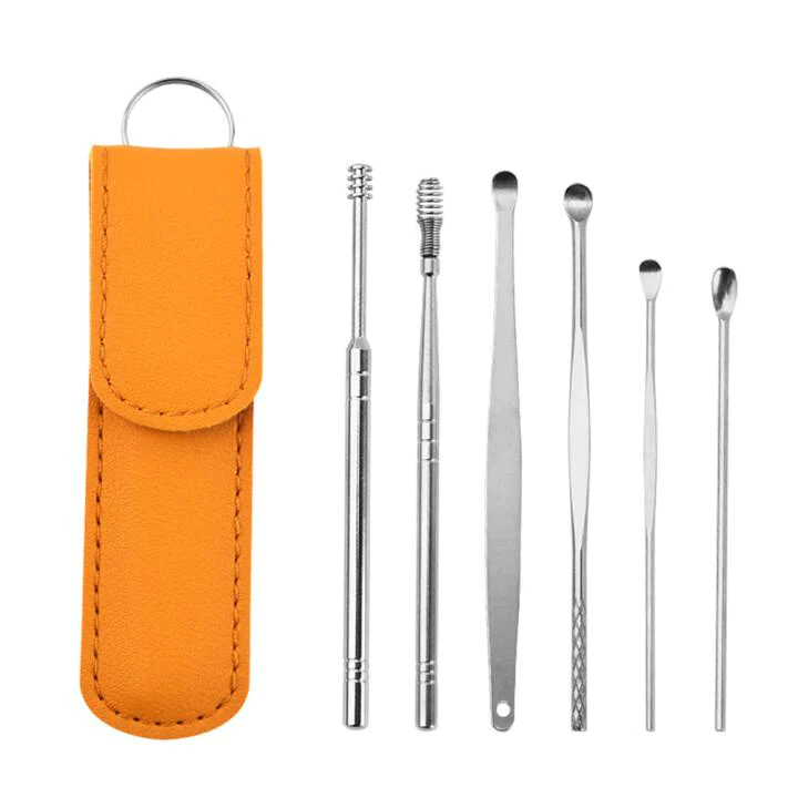 Spring Earwax Cleaner Tool Set