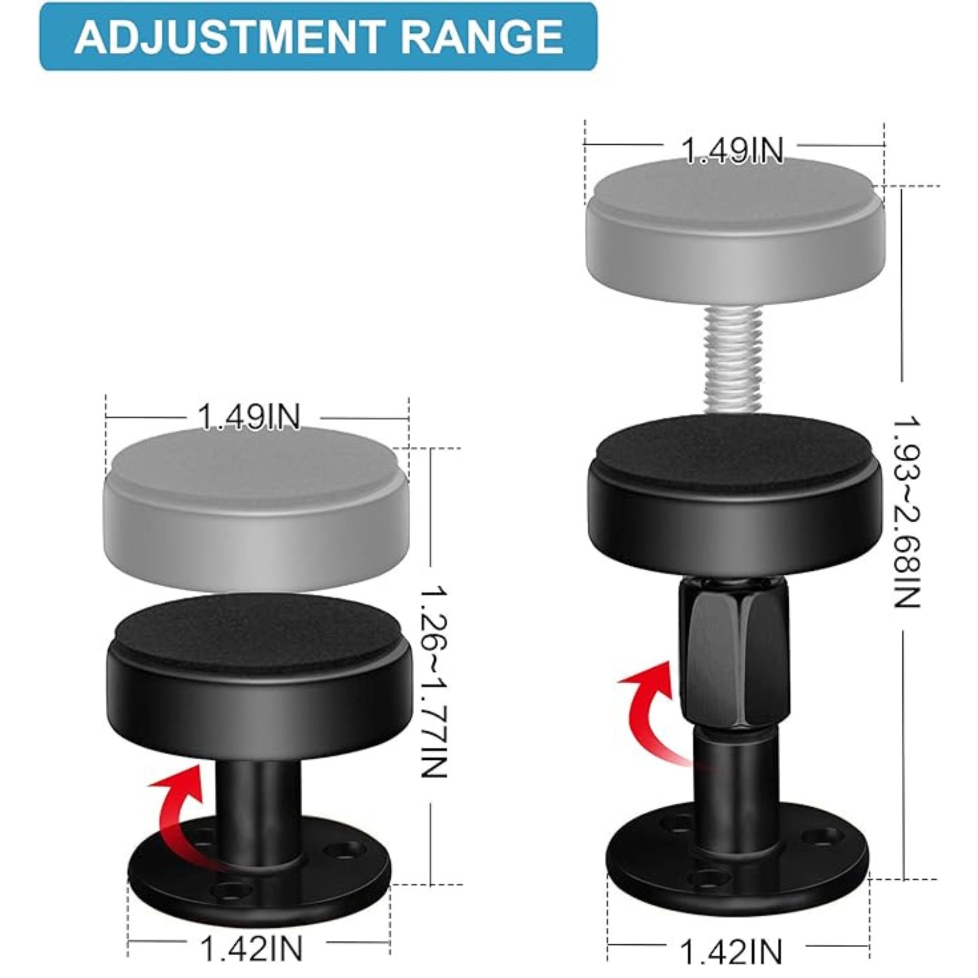 Adjustable Bed Frame Stabilizer