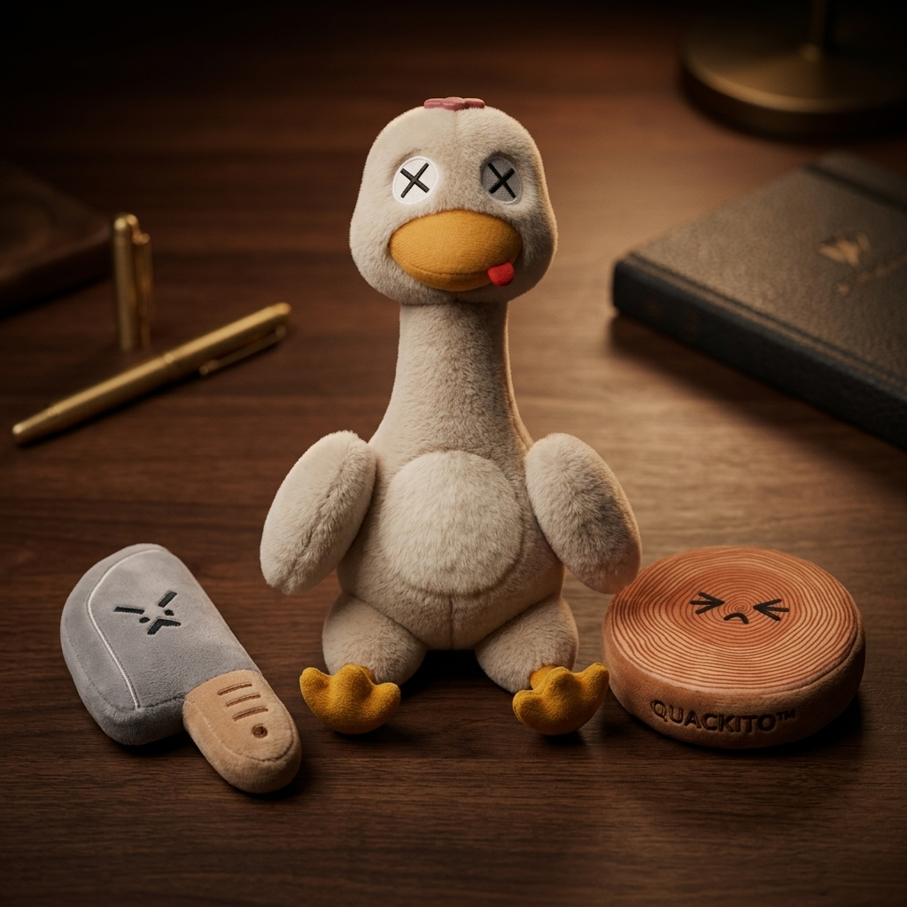 MAGNETIC STRESS-RELIEF DUCK