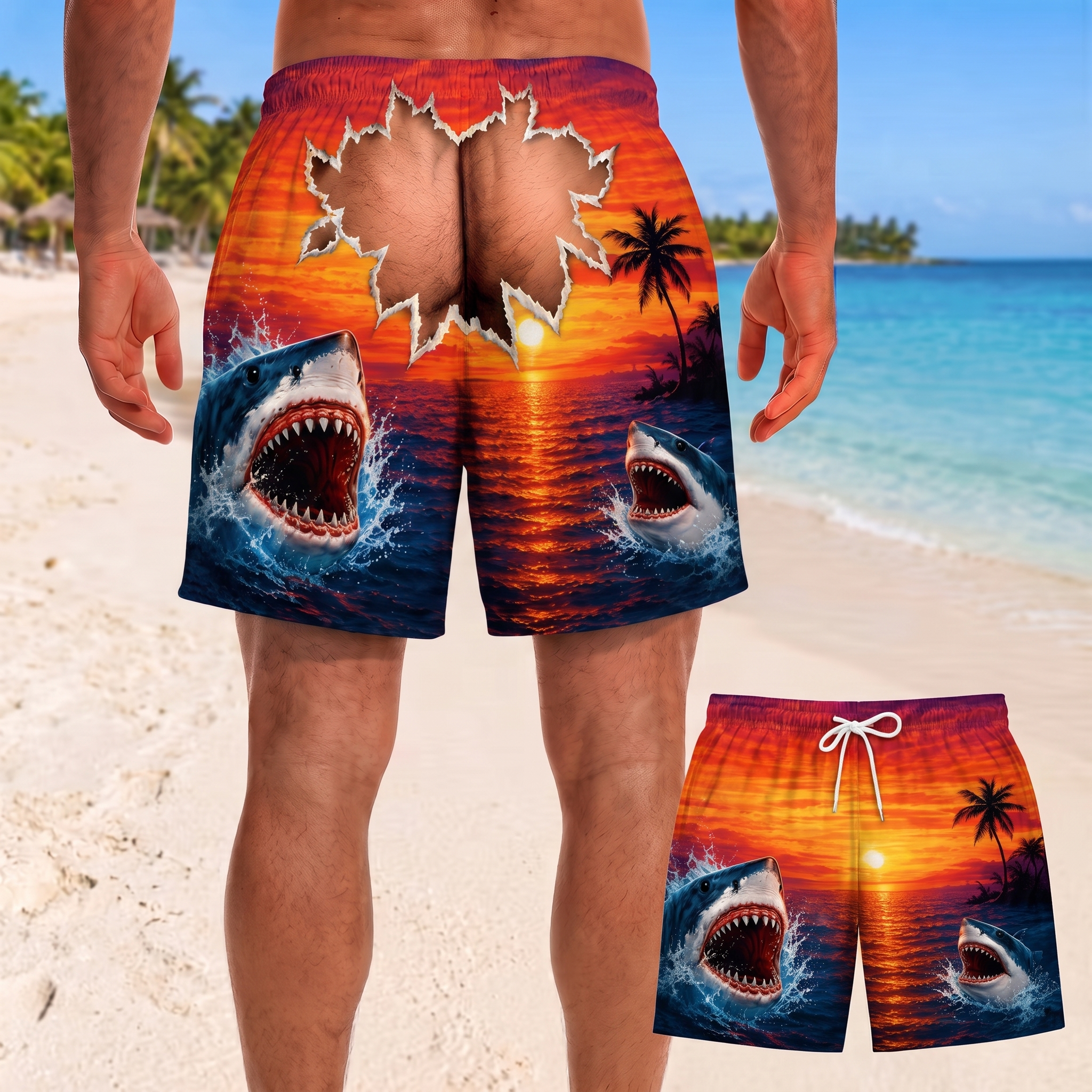 Risky Swim Trunks