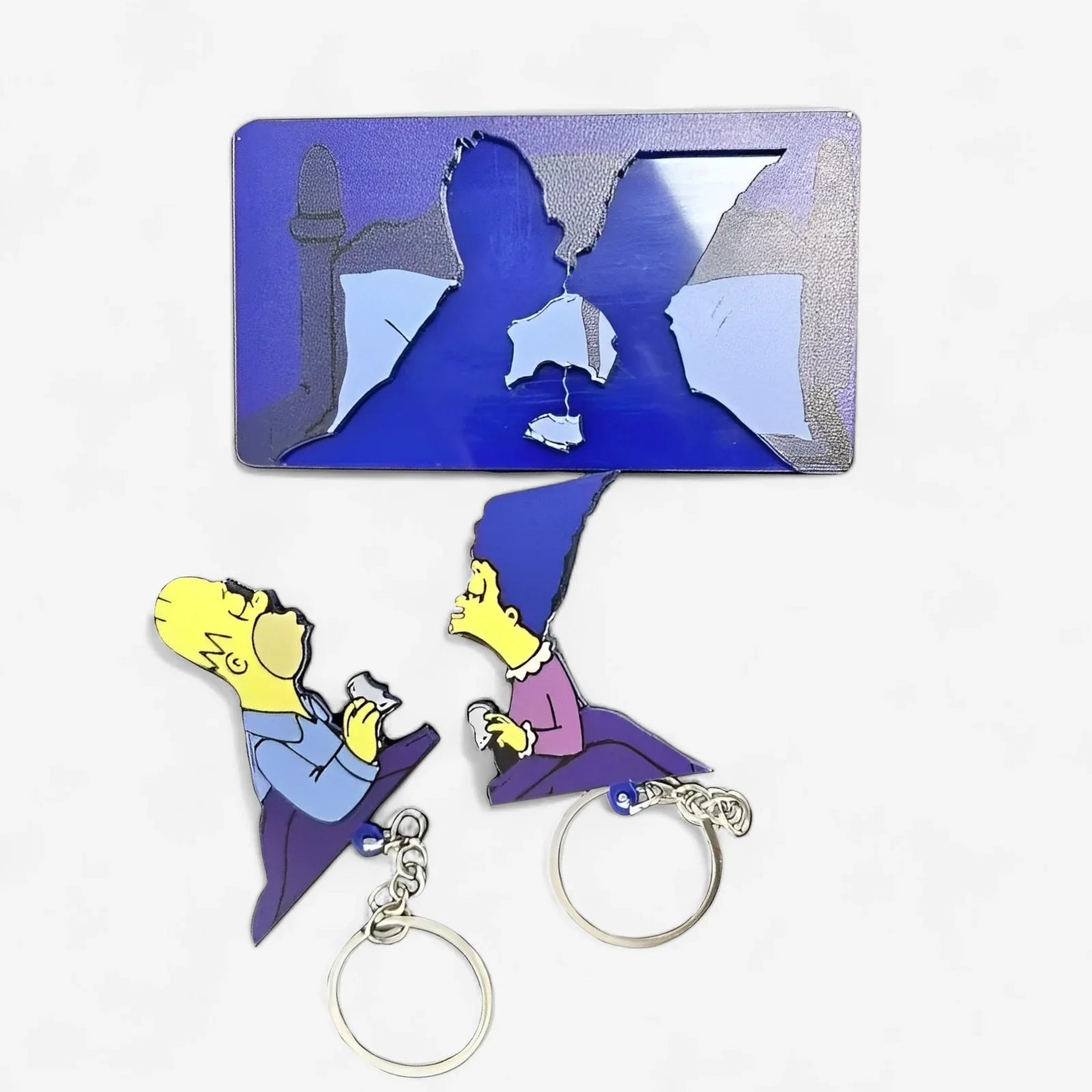 Homer and Marge keyholder