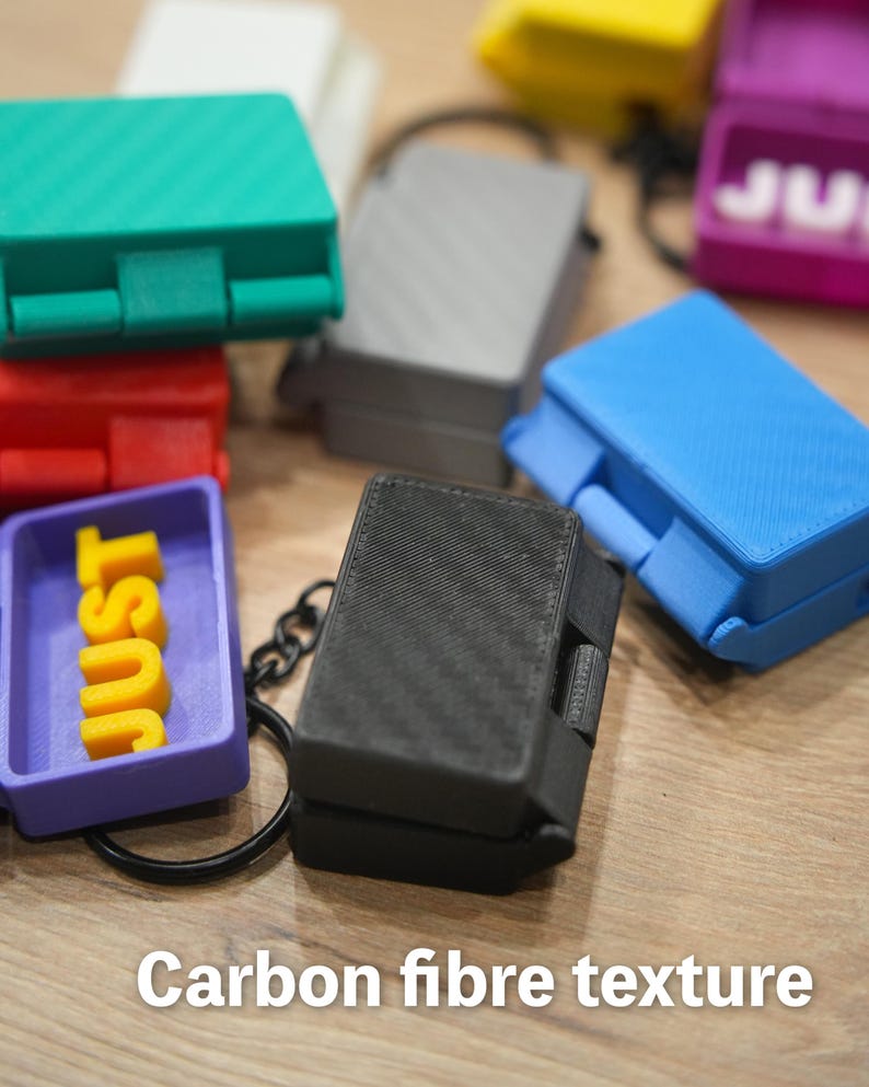Fun “Just in Case” Keychain Box