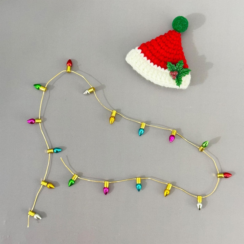 Emotional Support Willy with Christmas Light Strings