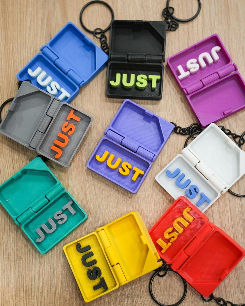 Fun “Just in Case” Keychain Box