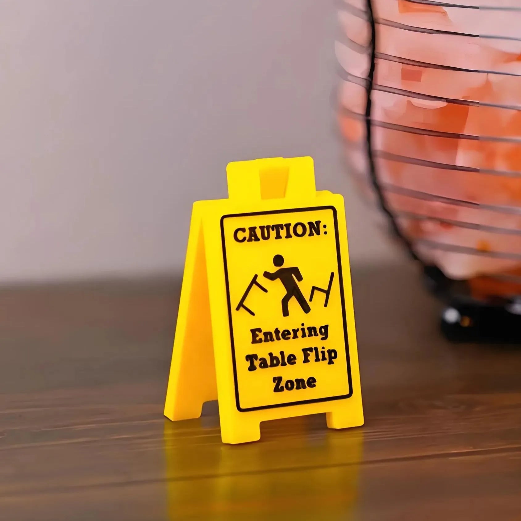 Funny Mini Caution Sign