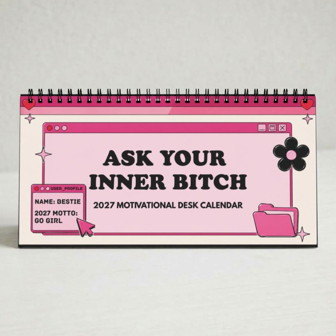 Ask Your Inner Bitch 2027 Desk Calendar