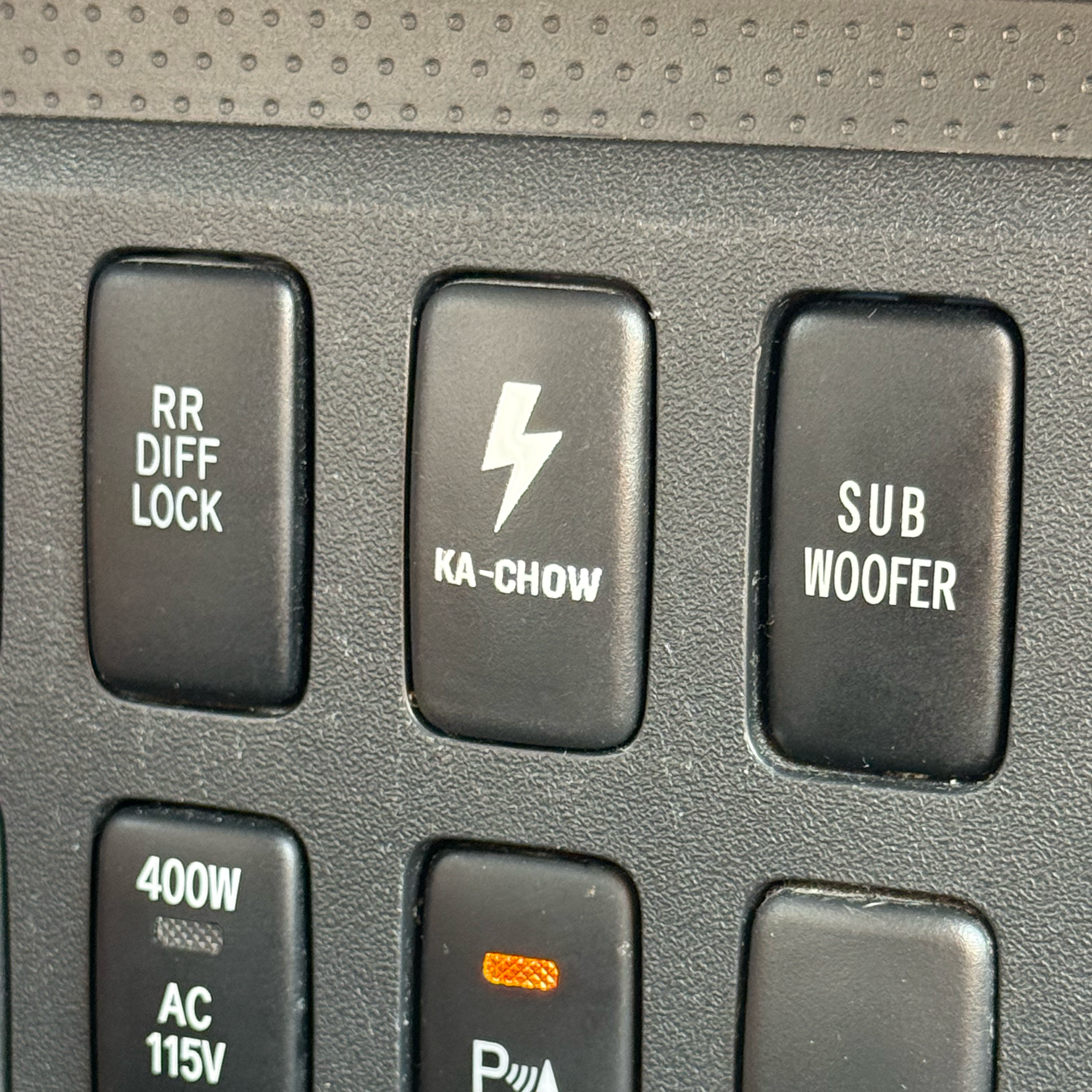 Ka-chow Car Blank Button Transfer Sticker