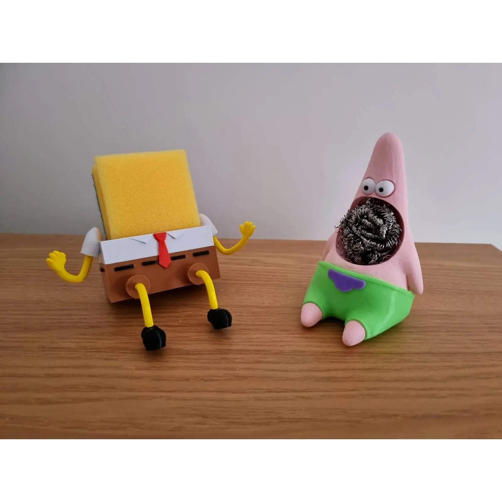 Spongebob Sponge holder, Patrick and Pineapple house Combo Trendslana