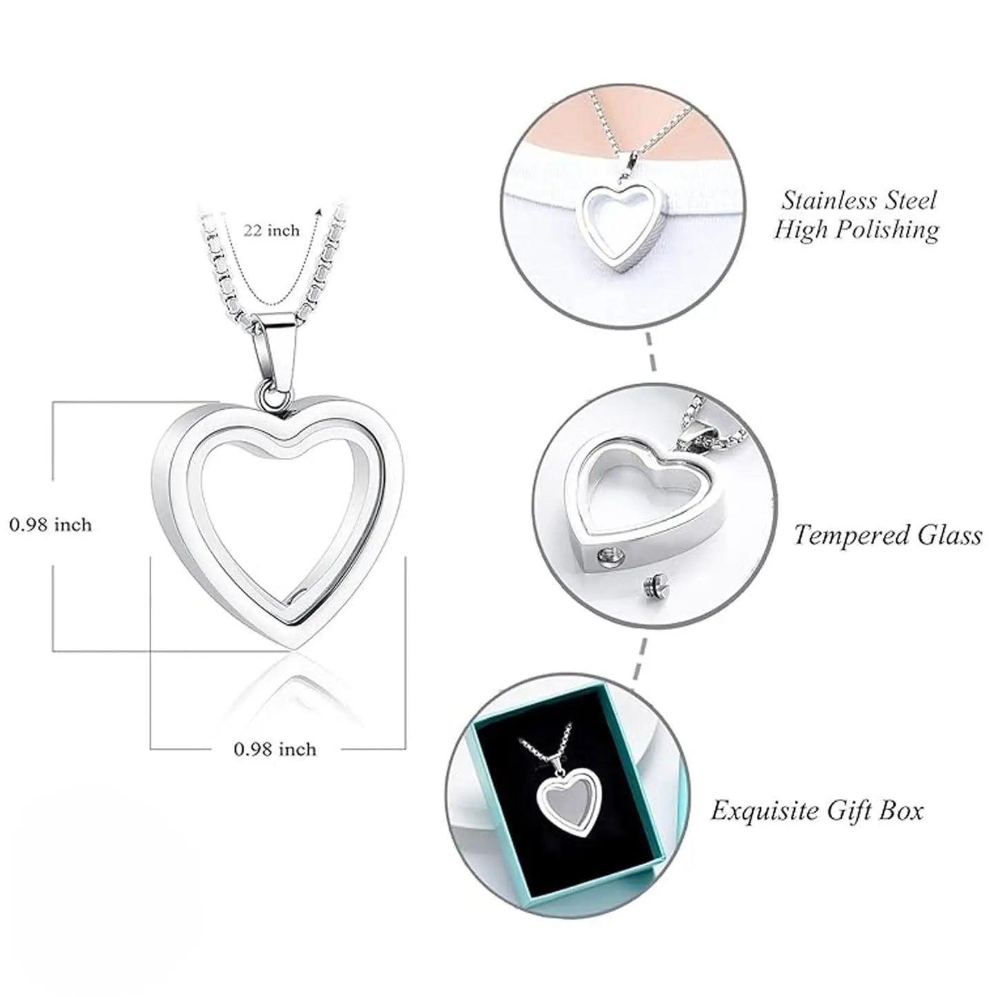 Memory Heart Pendant Trendslana