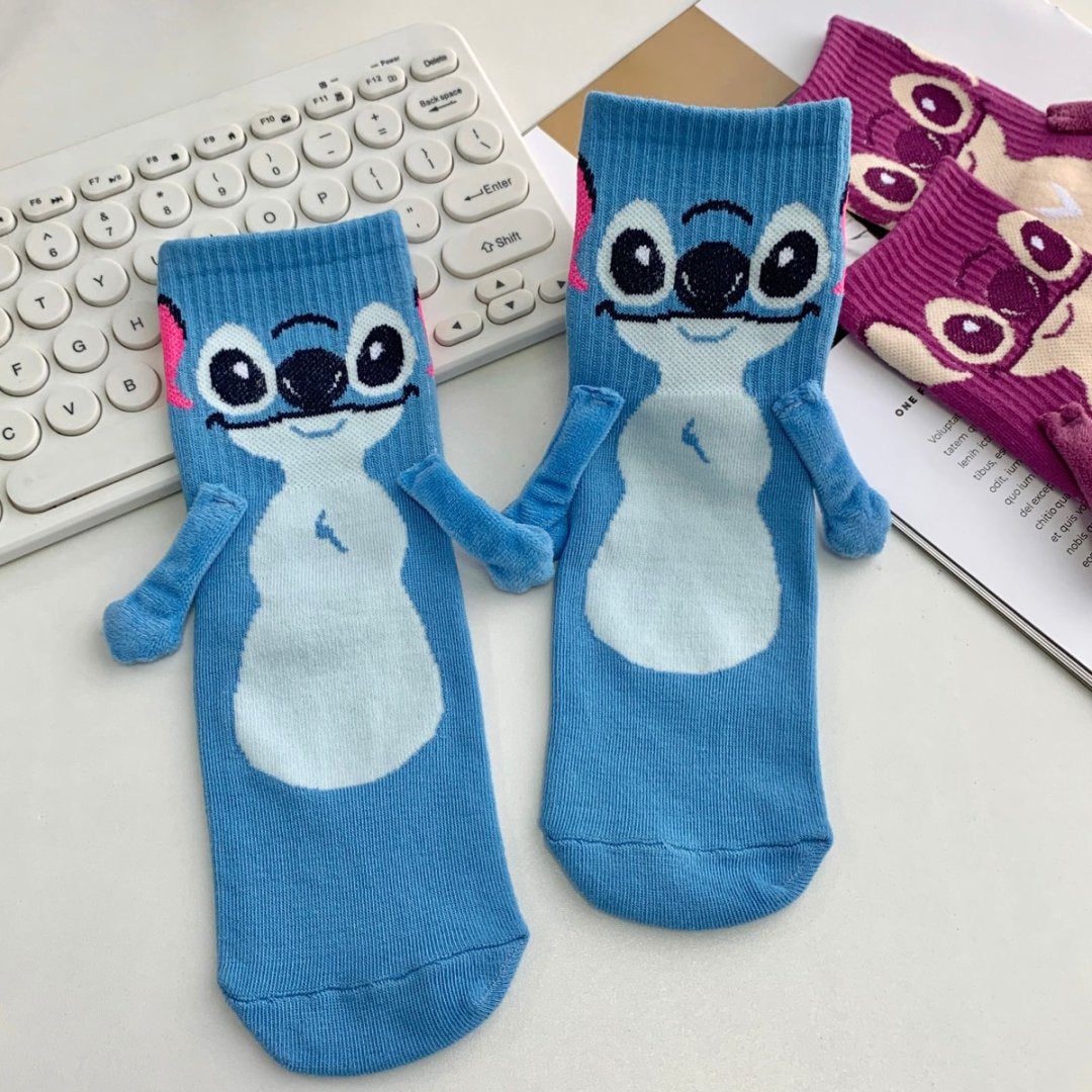 Funny socks with magnet
