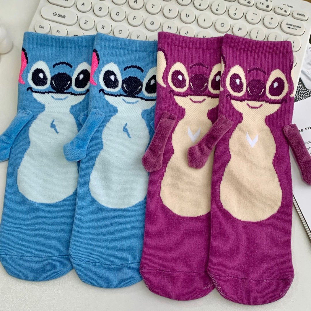 Funny socks with magnet