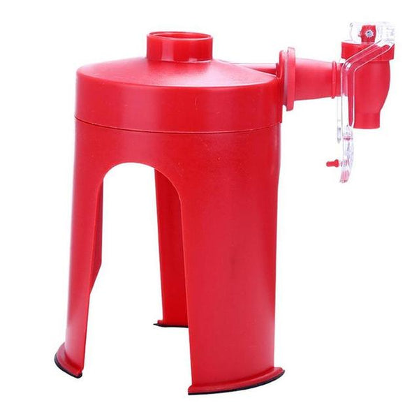 Fizz Saver 2-Liter Soft Drink Dispenser, Water Drinking Gadget Coke Machine Kitchenware Drinking Dispenser Tools, Size: 5.3 cm, Clear